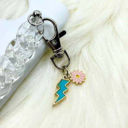 Tropical Lightning Phone Charm