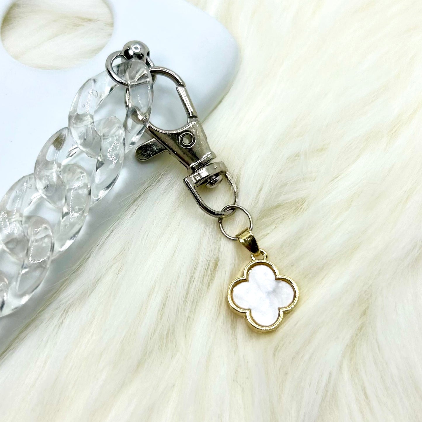 Pure Clover Phone Charm