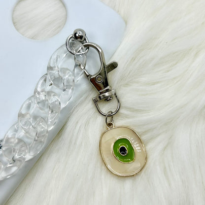 Green-Eye Phone Charm