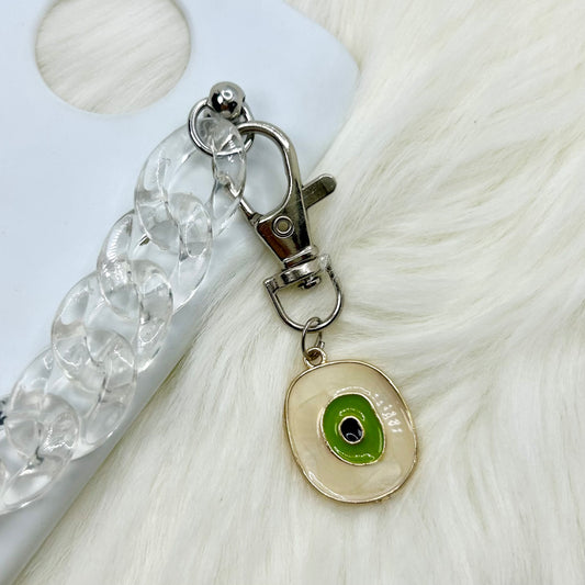 Green-Eye Phone Charm