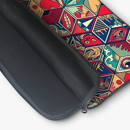 Psychedelia Print Laptop Sleeve