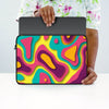 Jazzy Pop Print Laptop Sleeve
