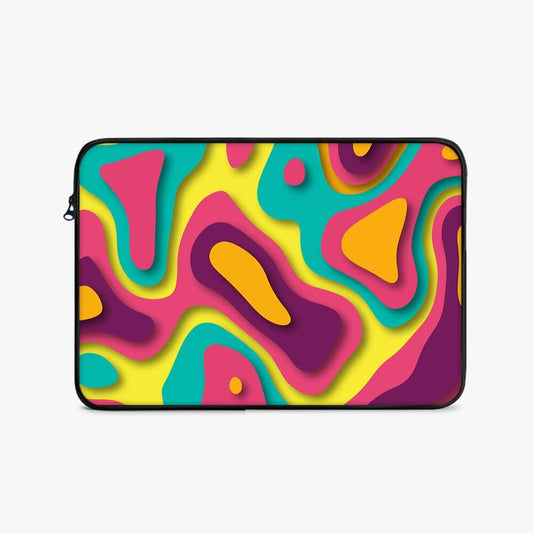 Jazzy Pop Print Laptop Sleeve