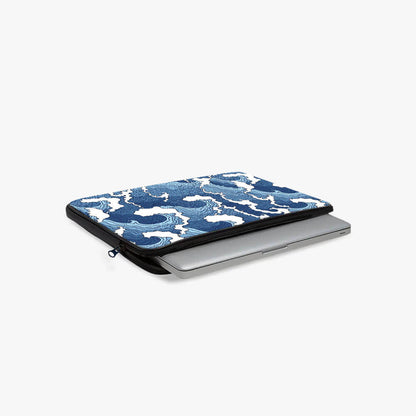 Wave Whispers Print Laptop Sleeve