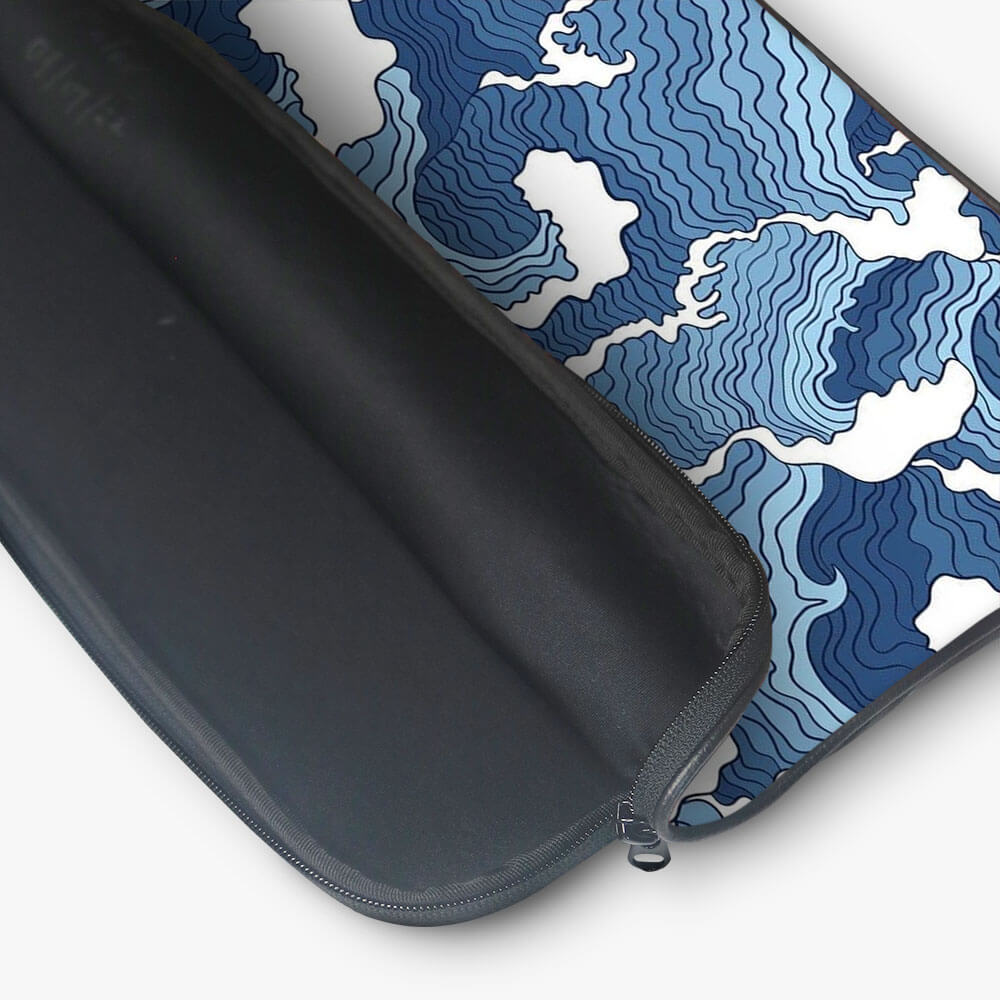 Wave Whispers Print Laptop Sleeve