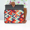 Vibrant Fusion Print Laptop Sleeve