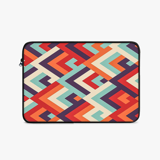 Vibrant Fusion Print Laptop Sleeve