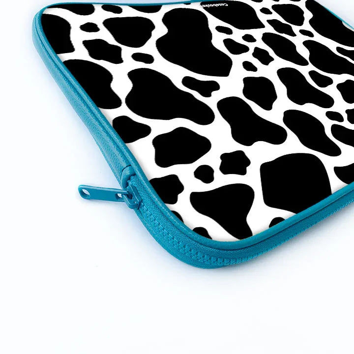 Calm Cow Print Laptop Sleeve