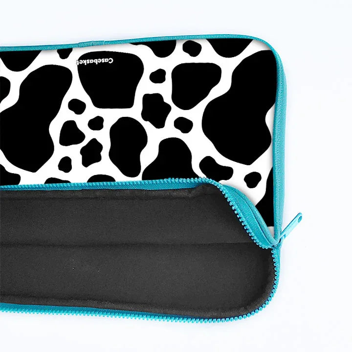Calm Cow Print Laptop Sleeve