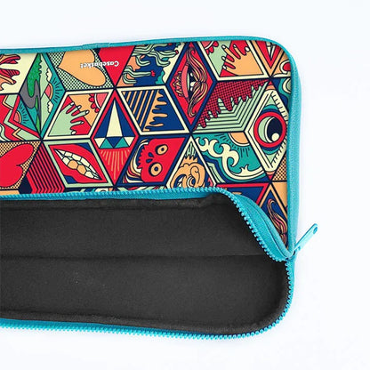 Psychedelia Print Laptop Sleeve