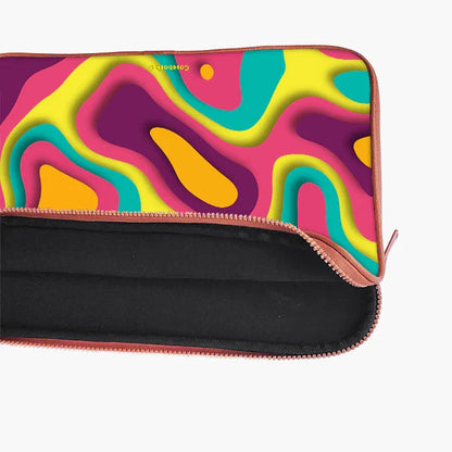 Jazzy Pop Print Laptop Sleeve