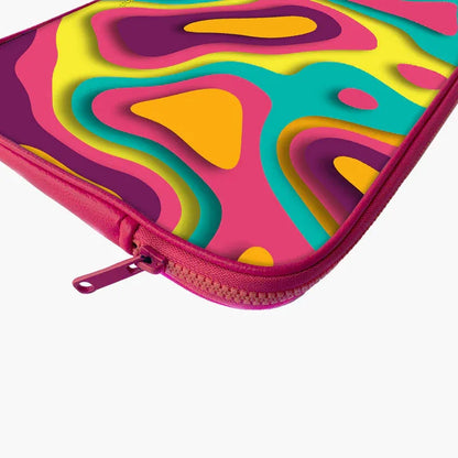 Jazzy Pop Print Laptop Sleeve