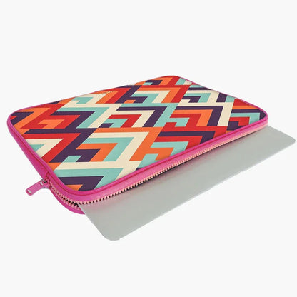 Vibrant Fusion Print Laptop Sleeve