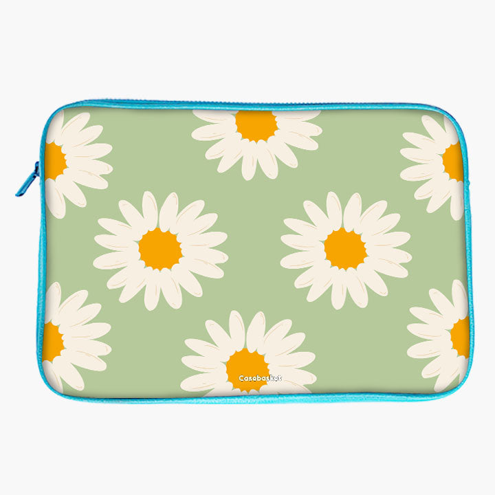 Daisy Glow Print Laptop Sleeve