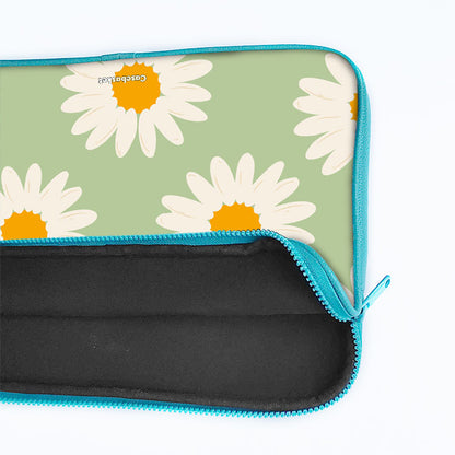 Daisy Glow Print Laptop Sleeve