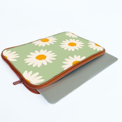 Daisy Glow Print Laptop Sleeve