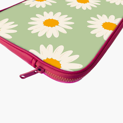 Daisy Glow Print Laptop Sleeve