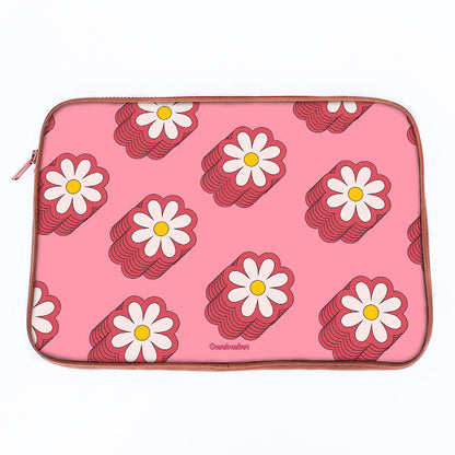 Floral Delight Print Laptop Sleeve