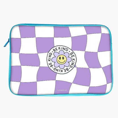 Be Kind Funky Print Laptop Sleeve
