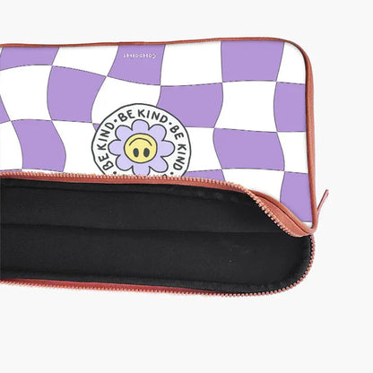 Be Kind Funky Print Laptop Sleeve