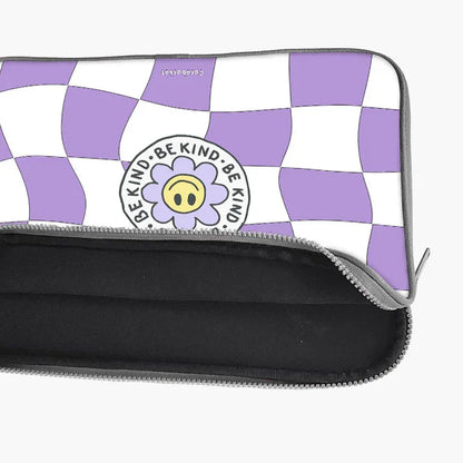 Be Kind Funky Print Laptop Sleeve