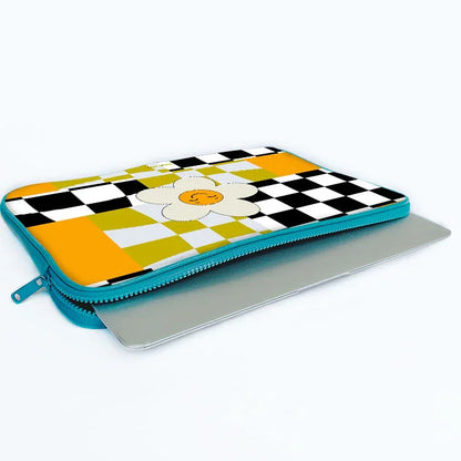 Chessy Blooms Print Laptop Sleeve