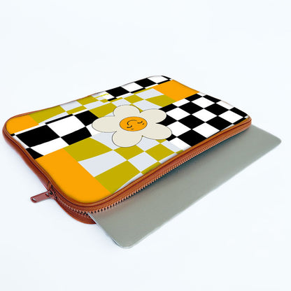 Chessy Blooms Print Laptop Sleeve