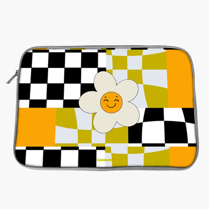 Chessy Blooms Print Laptop Sleeve