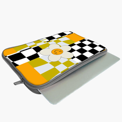 Chessy Blooms Print Laptop Sleeve