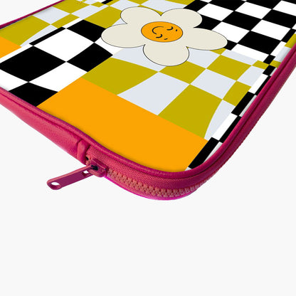 Chessy Blooms Print Laptop Sleeve