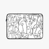 Abstract Face Laptop Sleeve