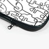 Abstract Face Laptop Sleeve