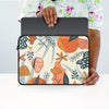 Orange Burst Laptop Sleeve