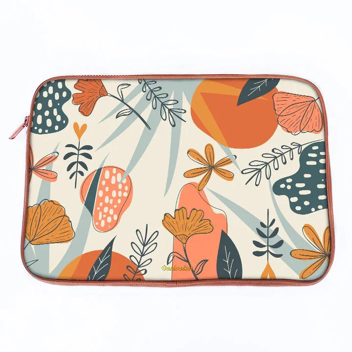 Orange Burst Laptop Sleeve