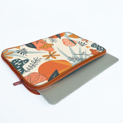 Orange Burst Laptop Sleeve