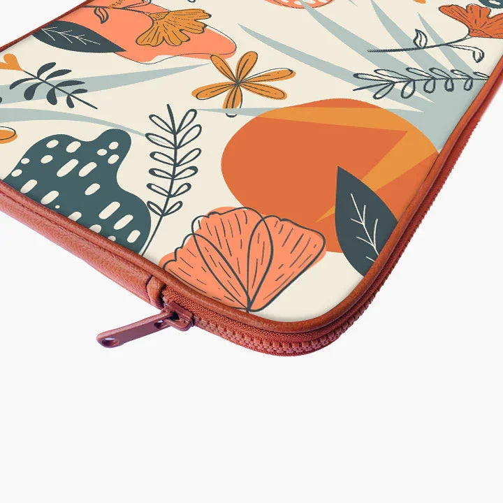 Orange Burst Laptop Sleeve