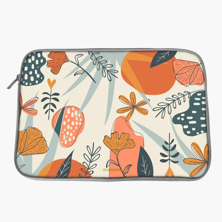 Orange Burst Laptop Sleeve