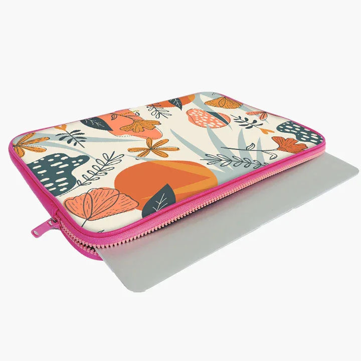 Orange Burst Laptop Sleeve