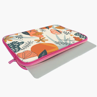 Orange Burst Laptop Sleeve