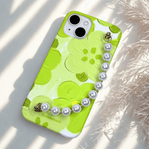 Minty Meadow Pearl Phone Cover – Casebasket - Main Image