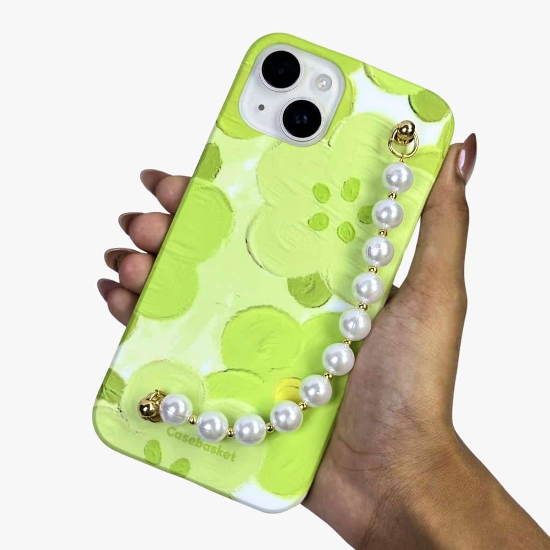 Minty Meadow Pearl Phone Cover