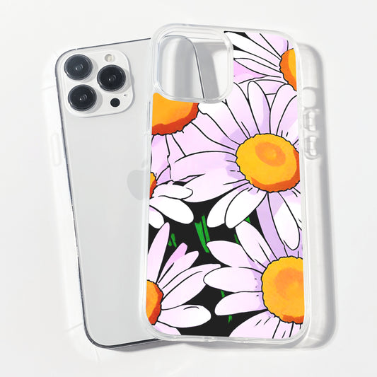 Lavendaisy Clear Silicone Phone Cover