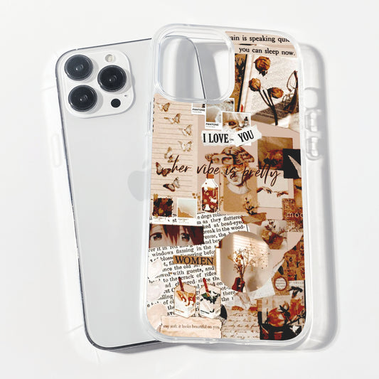 Vintique Clear Silicone Phone Cover