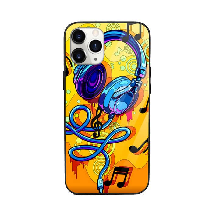 Pop Art Glass Phone Cover #111