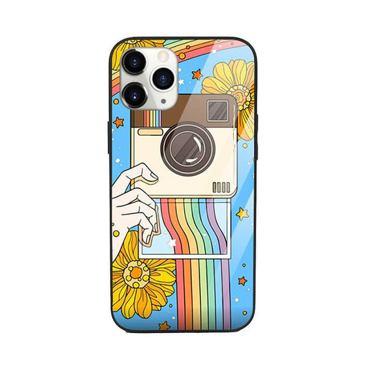 Pop Art Glass Phone Cover #119