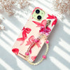 Rani Pink Kawaii Pink Transparent Bow Fall Chain Phone Cover