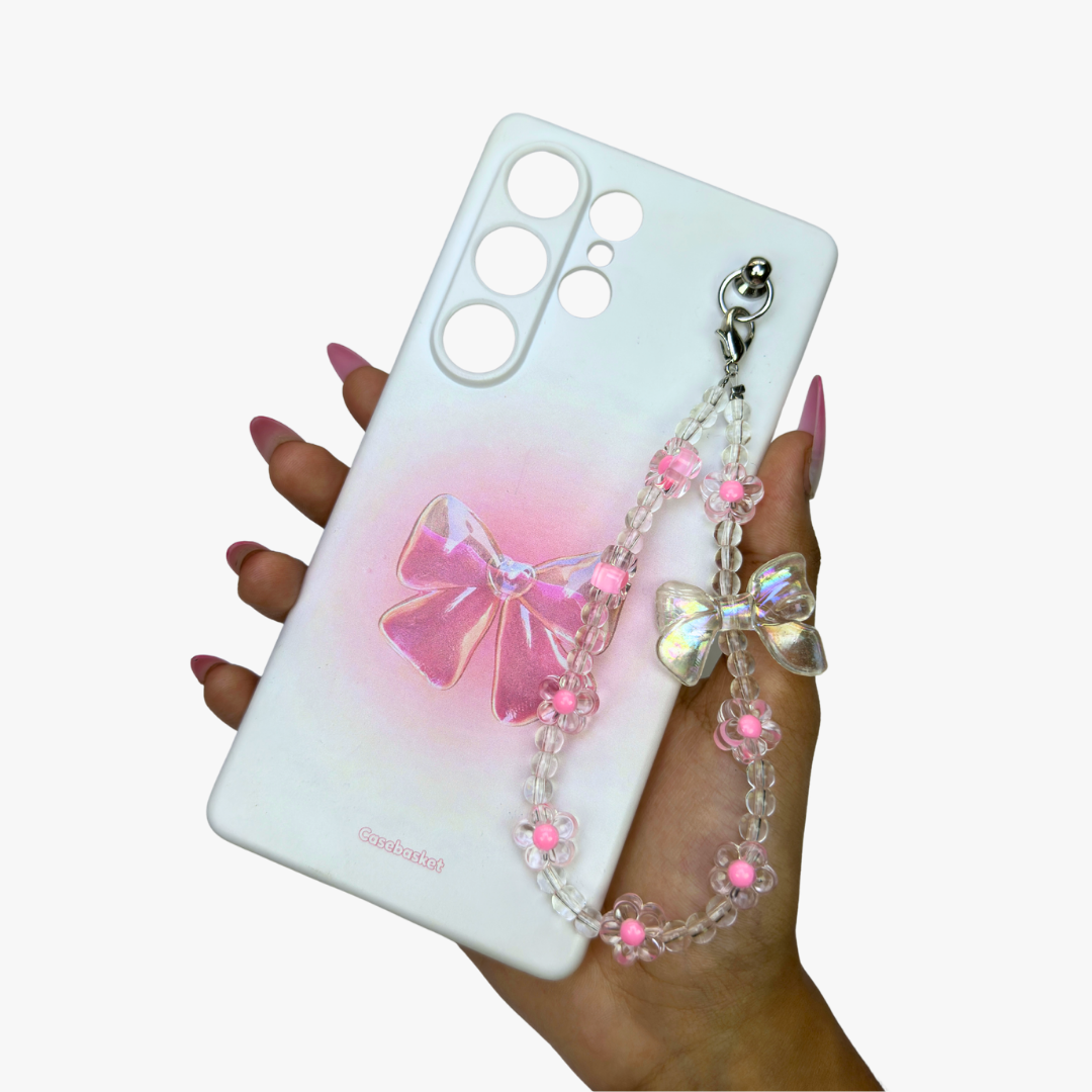 Shine Baebow Rose Fall Chain Phone Cover