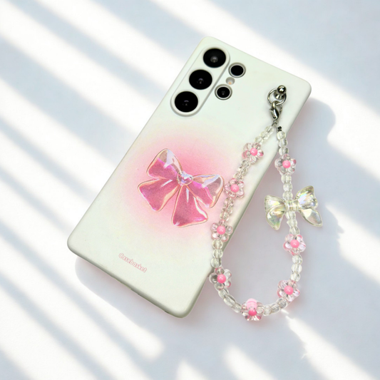 Shine Baebow Rose Fall Chain Phone Cover