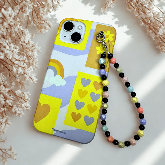 Pastel Popsicle Heartflowers Fall Chain Phone Cover