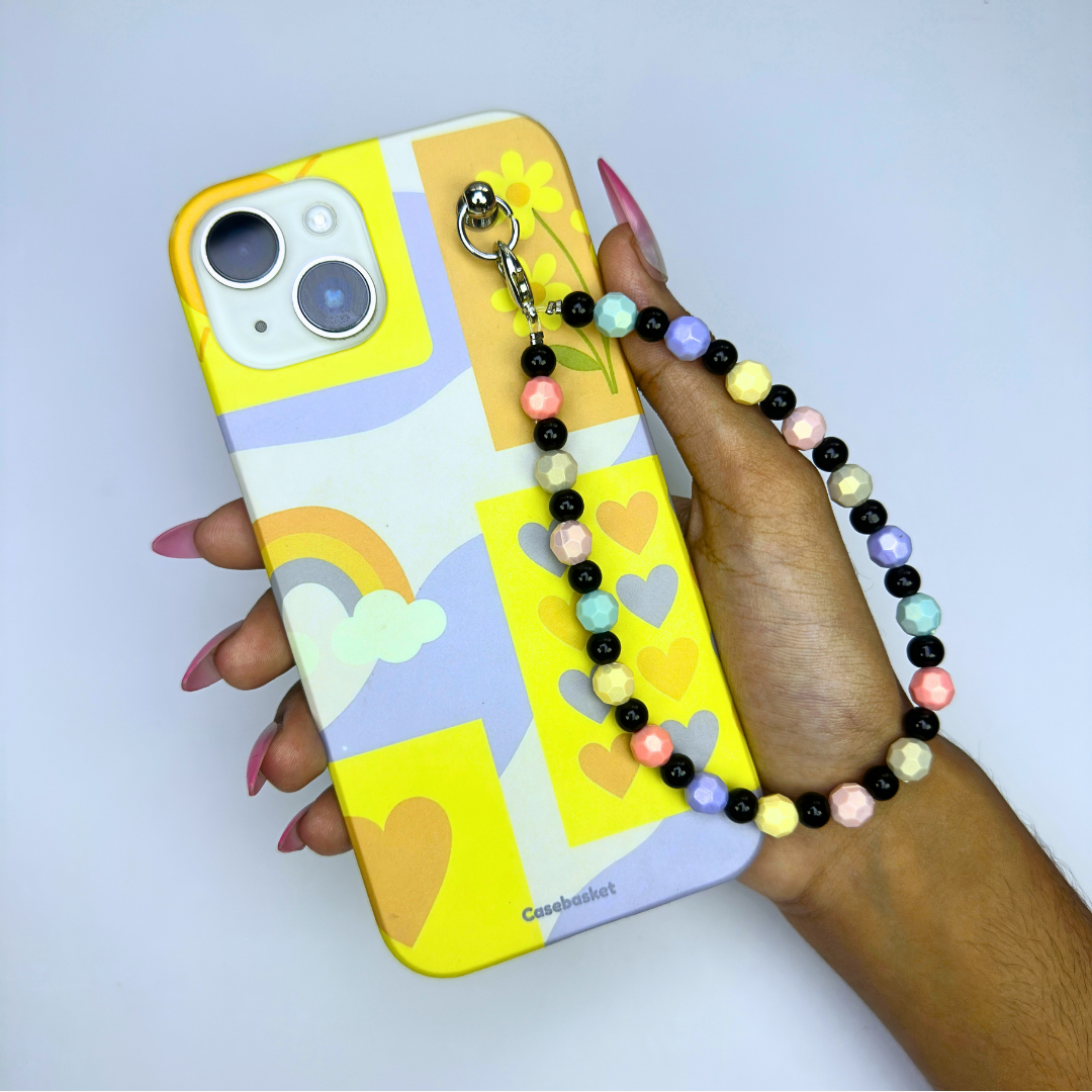 Pastel Popsicle Heartflowers Fall Chain Phone Cover